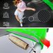 Батуты детские и для взрослых Hop-Sport 305 см. Зеленый с внутренней сеткой - 3 ножки, Германия