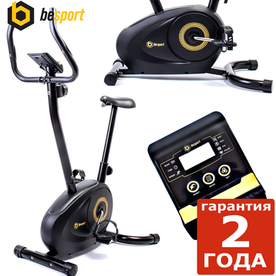 Велотренажер магнітний Besport BS0201B WINNER чорно-жовий. Вага до 110 кілограмів 1299753425 фото