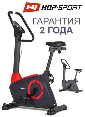 Картинка - ЭлектроМагнитный велотренажер HS-080H Icon red до 150 кг. Гарантия 24 мес.
