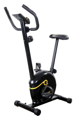Велотренажер магнитный BS-0801 Speed Черно-желтый. Для дома. Вес пользователя: 110 кг 1339027741 фото