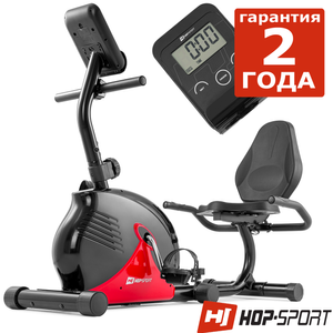 Горизонтальний велотренажер Hop-Sport HS-030L Rapid Red 1146438278 фото