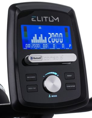 Картинка - ЭлектроМагнитный, горизонтальный велотренажер ELITUM LX900 iConsole+ до 150 кг. Гарантия 24 мес.