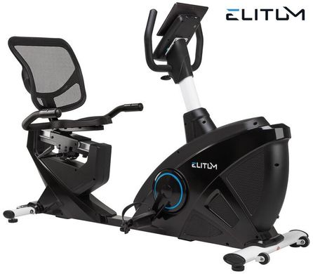 Электромагнитный, горизонтальный велотренажер ELITUM LX900 iConsole+ до 150 кг. Гарантия 24 мес. 1290 фото
