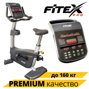 Вертикальный велотренажер Fitex RU500 как в спортзале. Электромагнитная. Коммерческая. До 160 кг. 1233787220 фото