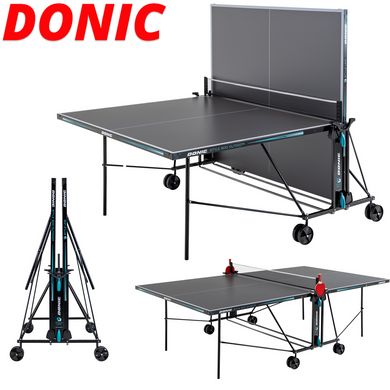 Тенісний стіл Donic Outdoor Style 600/ Антрацит 2144176320 фото