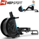 Гребний тренажер Hop-Sport HS-075R Nuke black/blue Маховик 9 кг . Гарантія 2 роки