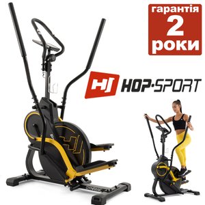 Орбітрек Hop-Sport HS-450B Dynamic Black/Yellow для дому . Гарантія 2 роки 1698016749 фото