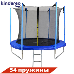 Батути дитячі і для дорослих Kindereo 10ft (304cm) синій з внутрішньої сіткою 1168637315 фото
