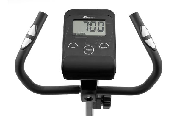 Велотренажер магнітний Hop-Sport HS-2090H Aveo чорний до 120 кілограмів. Маховик 9 кг 1314603408 фото