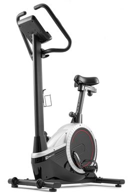Картинка - ЭлектроМагнитный велотренажер HS-060H Exige black/silver до 150 кг. Гарантия 24 мес.
