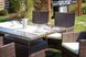 Садовая мебель Ротанг TRAPANI 7 коричневый. Плетеные из искусственного ротанга для дома или ресторана