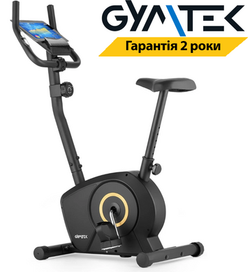 Велотренажер Gymtek XB900 магнітний чорно-золотистий. Тренажер для дому 1725541288 фото