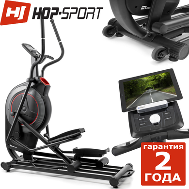 Орбітрек Hop-Sport HS-100C Galaxy iConsole + Електромагнітний, Маховик 24 кг До 150 кг 947366563 фото