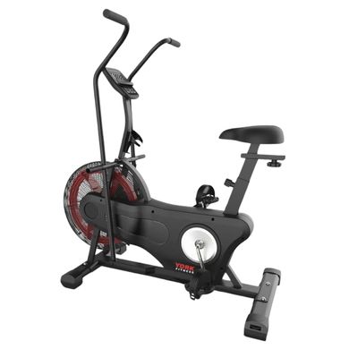 Велотренажер повітряний York Fitness FB300 Чорно-червоний/ва вага користувача: 135 кг 2101438658 фото