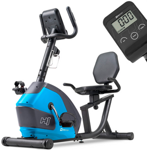 Горизонтальный велотренажер HS-035L Solo Blue до 135 кг 1105262820 фото