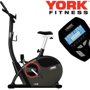 Велотренажер магнитный York Fitness C410 Черно-красный / Гарантия: 24 месяца 2101478915 фото