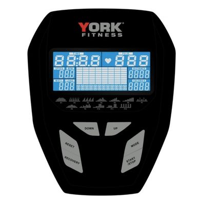 Велотренажер магнітний York Fitness C410 Чорно-червоний / Гарантія: 24 місяці 2101478915 фото