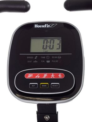 Велотренажер магнитный HB 8020HP (Hand Puls) Вертикальный, Для дома, 8 уровней нагрузки 15304 фото