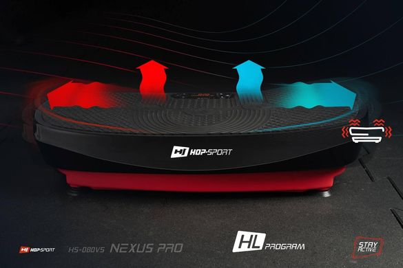 Виброплатформа Hop-Sport 3D HS-080VS Nexus Pro + массажный коврик + пульт управления + часы 1247835579 фото