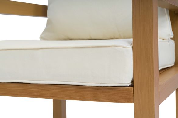 Набір меблів Brescia 3 кремовий - Плетіння з штучного ротангу 1175037912 фото