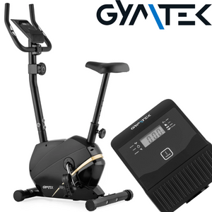 Велотренажер магнітний Gymtek XB800 чорно-золотий 2026615184 фото