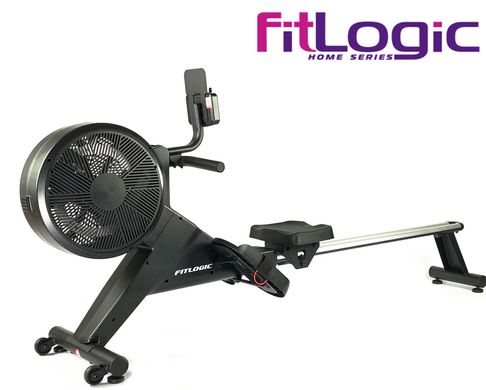 Гребной тренажер FitLogic R1901 Максимальный вес пользователя 120 кг. 2039113659 фото