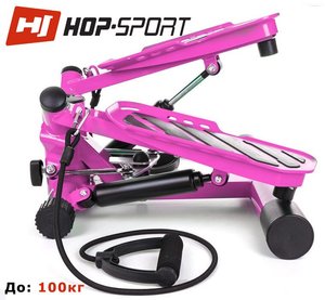 Картинка - Степпер Hop-Sport HS-30S pink для дома и спортзала
