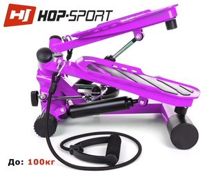 Картинка - Степпер Hop-Sport HS-30S violet для дома и спортзала