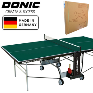 Картинка - Теннисный стол Donic Outdoor Roller 800-5 Всепогодный. Германия. Зелёный