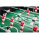 Настольный футбол для офиса и дома Hop-Sport Evolution Black/Red . Д 140 см х Ш 75,5 см х В 86,5 см
