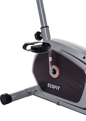 Велотренажер магнітний EcoFit E 8310 Маховик 6 кг, Вертикальний, Сірий 14271 фото