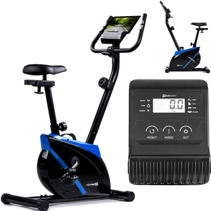 Картинка - Магнитный велотренажер Hop-Sport HS-2070 Onyx blue до 120 кг. Гернамия