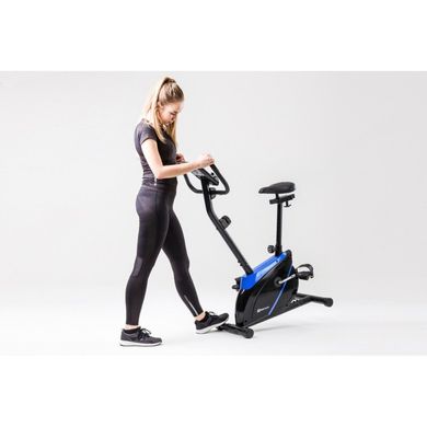 Магнитный велотренажер Hop-Sport HS-2070 Onyx blue до 120 кг. Германия 711204639 фото
