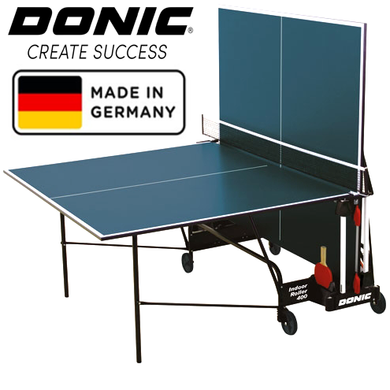 Теннисный стол Donic Indoor Roller 400 для помещений. Германия 230284 фото