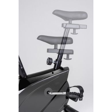 Магнитный велотренажер Hop-Sport HS-2070 Onyx grey до 120 кг. 711217248 фото