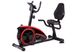 Магнитный, горизонтальный велотренажер HS-67R Axum black/red до 150 кг. Гарантия 24 мес.