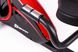 Магнитный, горизонтальный велотренажер HS-67R Axum black/red до 150 кг. Гарантия 24 мес.