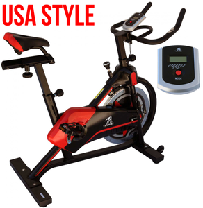 Велотренажер-спинбайк USA Style SS-ET-903 Для будинку До 130 кг 720051677 фото