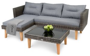 Имола садовая мебель - темно-серый / серый. Плетеные из искусственного ротанга для дома или ресторана 1174521793 фото