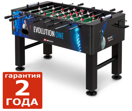 Настільний футбол Hop-Sport Evolution one Д 140 см х Ш 75,5 см х В 86,5 см 828388632 фото