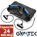 Вібропллатформа Gymtek + пульт + еспандери + упори XP600 / чорно-синій